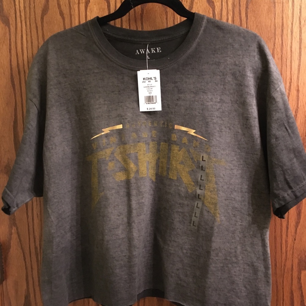 NWT AWAKE authentic band tshirt